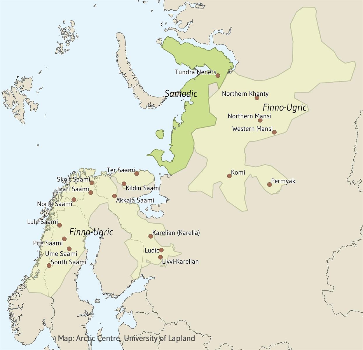 Indigenous and minority languages in the Barents Region